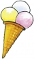 Hier gibt's unser Eis!